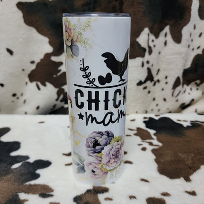 Chicken Mama 20oz Skinny Tumbler