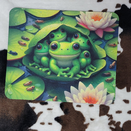 Frogs Mouse Pad