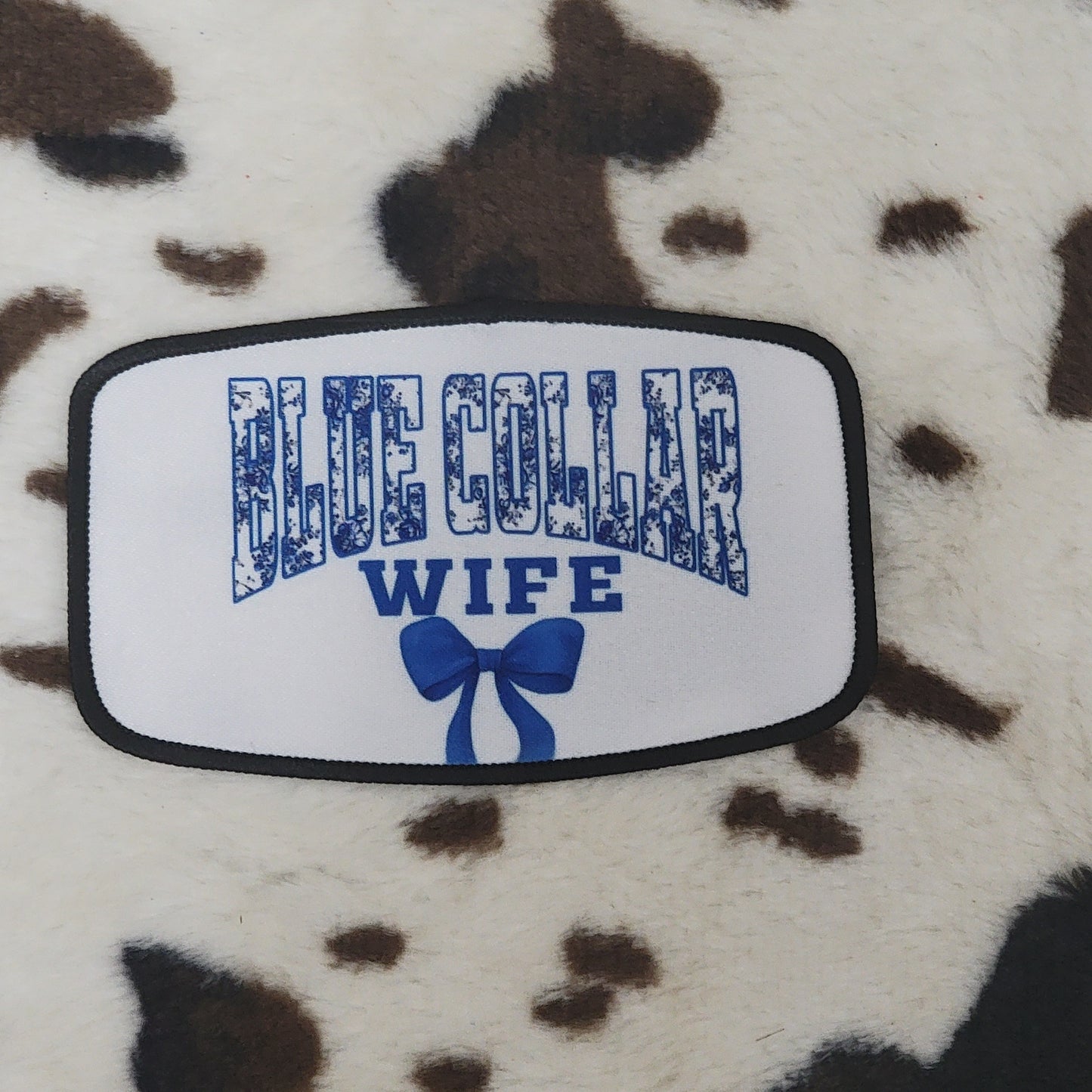 Blue Collar Wife Western Hat Patch
