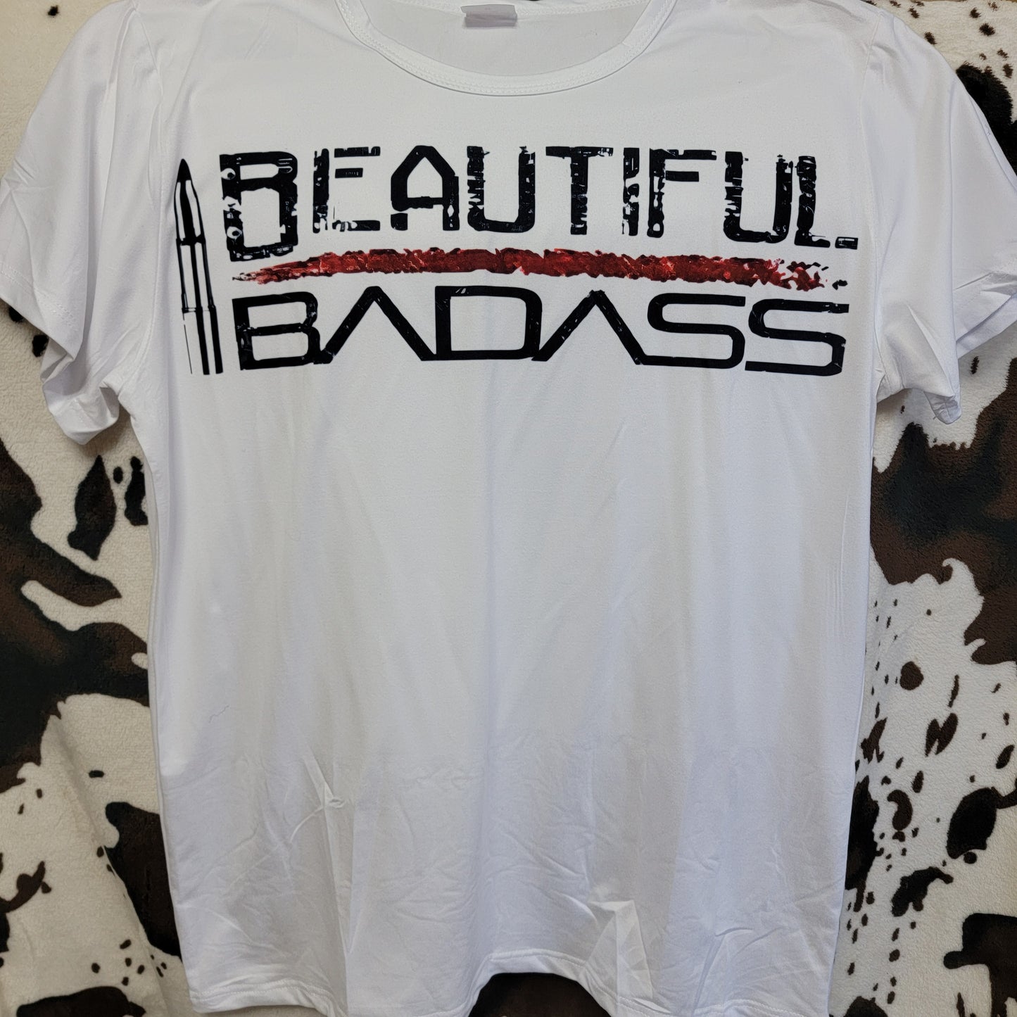 Beautiful Badass Graphic Tee Shirt