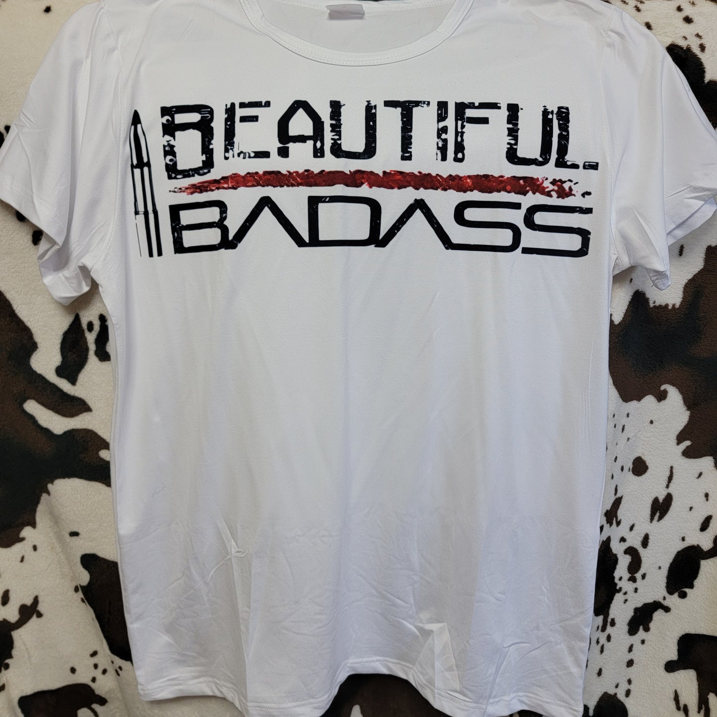 Beautiful Badass Graphic Tee Shirt