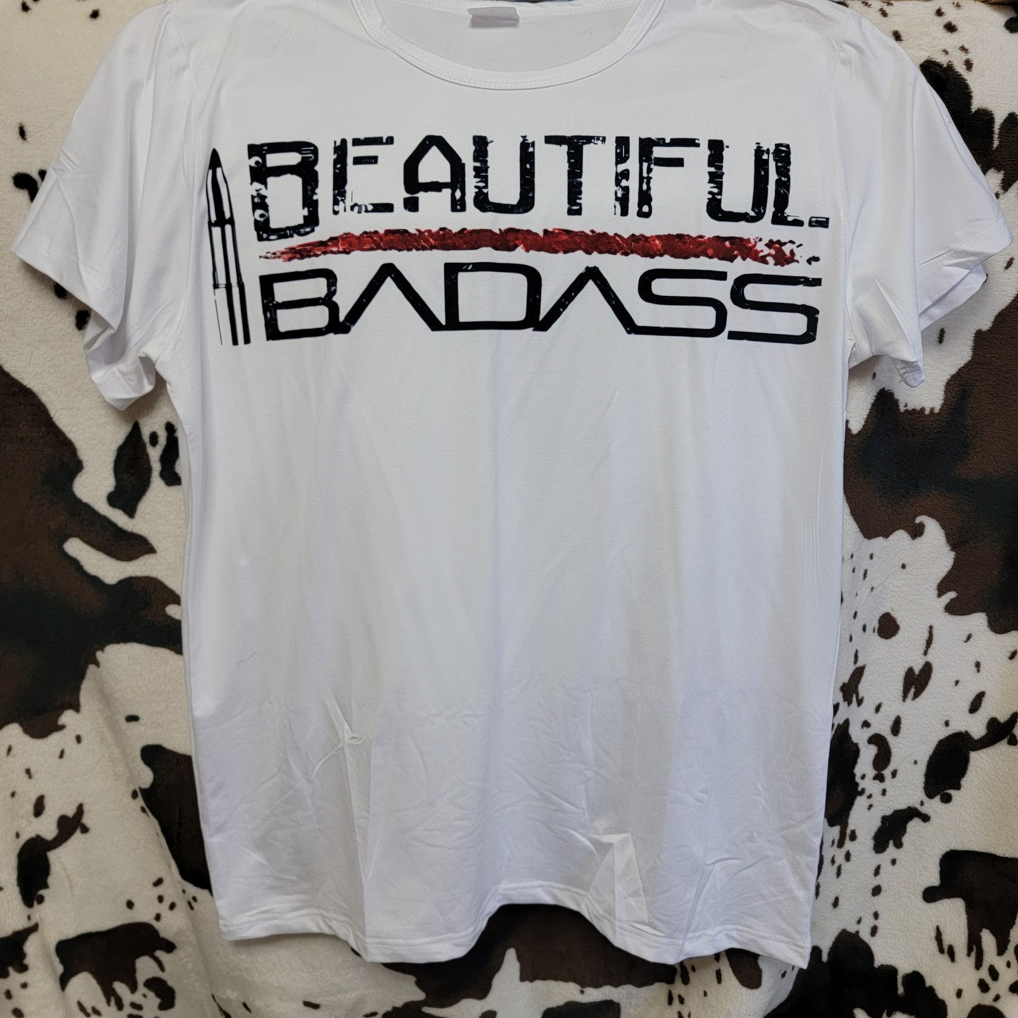 Beautiful Badass Graphic Tee Shirt