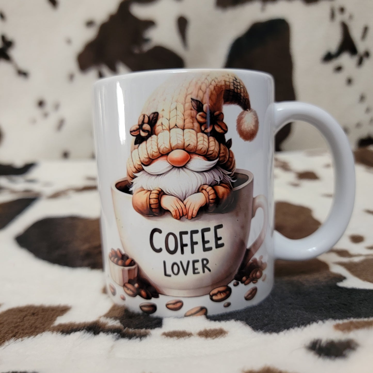 Gnome Coffee Lover 11oz Ceramic Coffee Mug