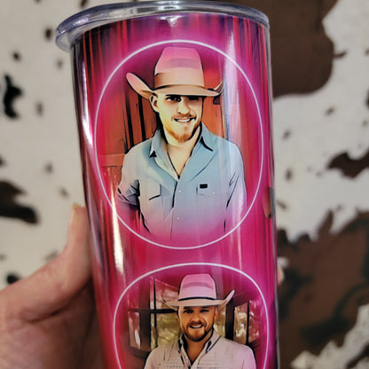 Cody Johnson 20oz Skinny Tumbler
