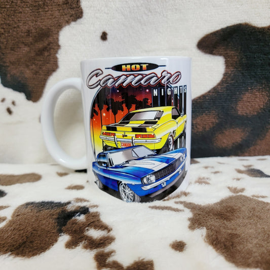 Camaro Nights Car 11oz Ceramic Coffee Mug