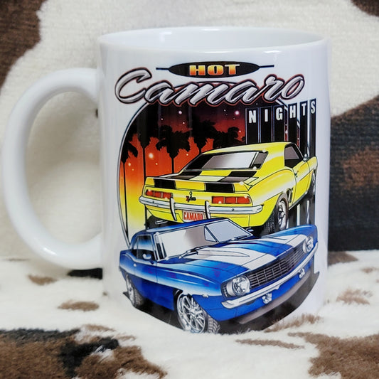 Camaro Nights Car 11oz Ceramic Coffee Mug