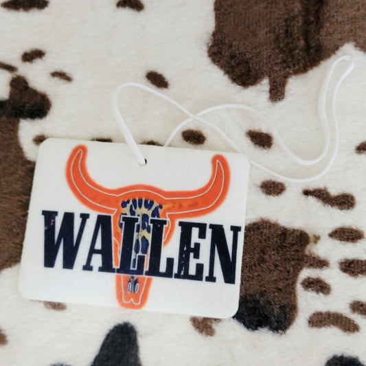Wallen Bull Skull Unscented Car Air Freshener