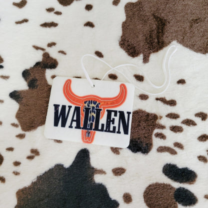 Wallen Bull Skull Unscented Car Air Freshener