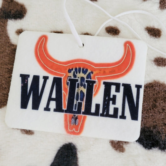 Wallen Bull Skull Unscented Car Air Freshener