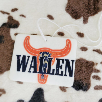 Wallen Bull Skull Unscented Car Air Freshener