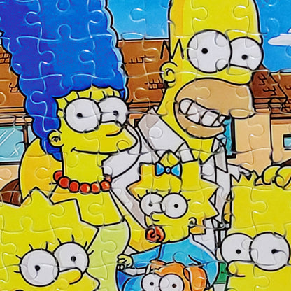 The Simpsons 120 PC Handmade Jigsaw Puzzle