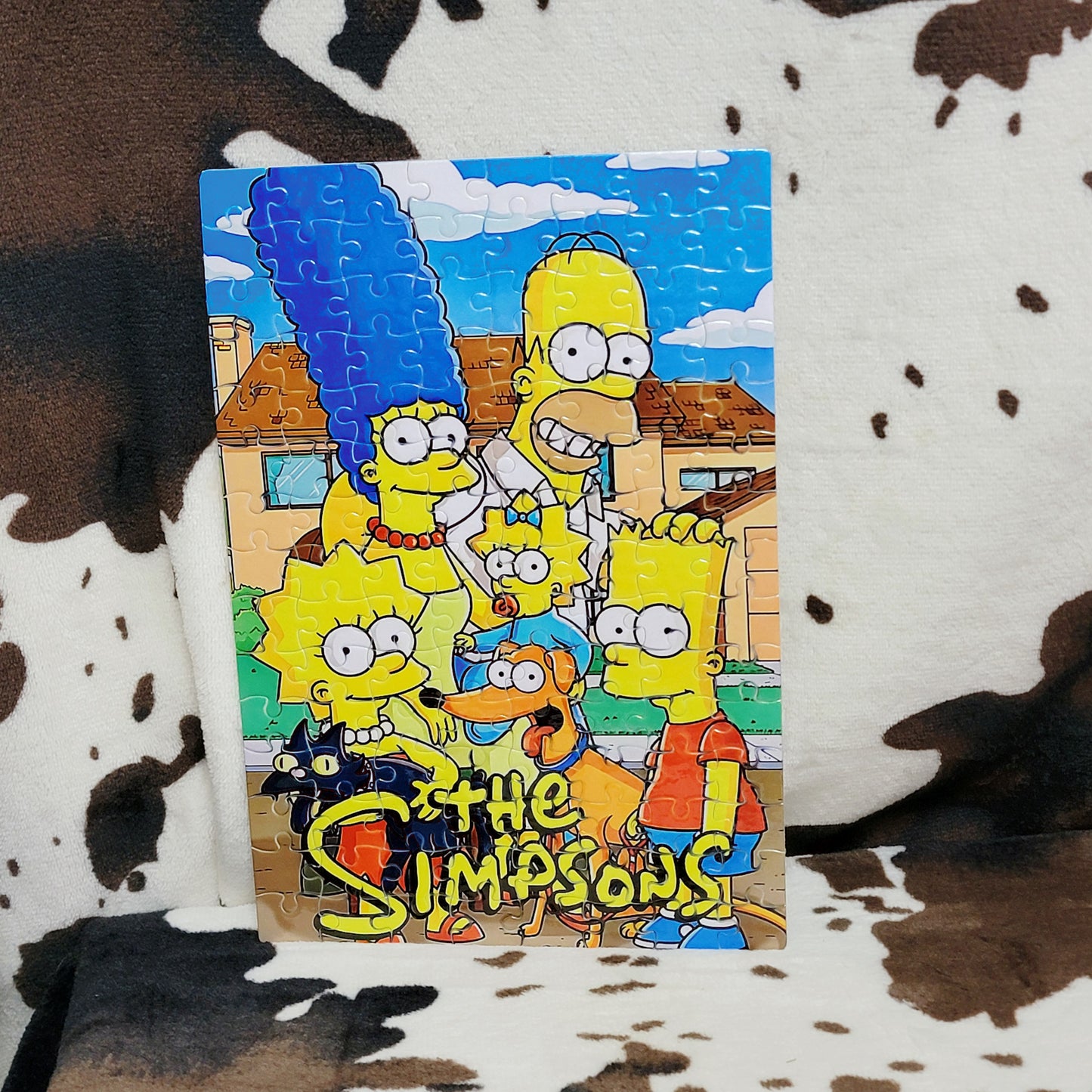 The Simpsons 120 PC Handmade Jigsaw Puzzle