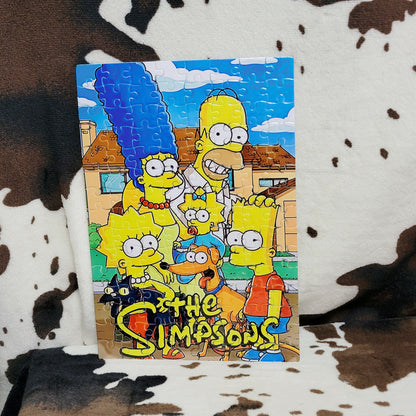 The Simpsons 120 PC Handmade Jigsaw Puzzle