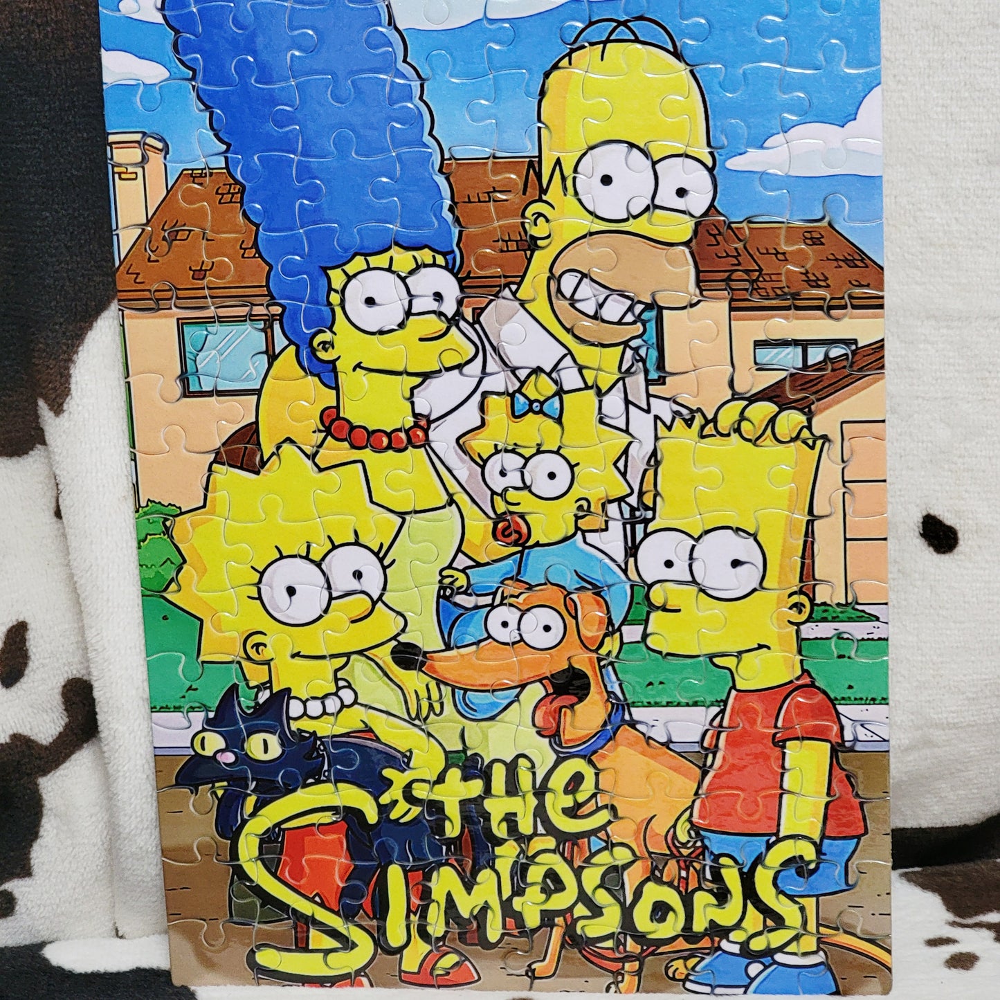 The Simpsons 120 PC Handmade Jigsaw Puzzle