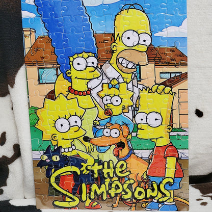 The Simpsons 120 PC Handmade Jigsaw Puzzle