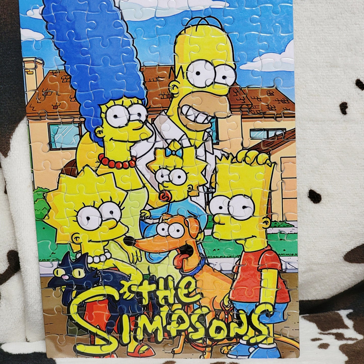 The Simpsons 120 PC Handmade Jigsaw Puzzle