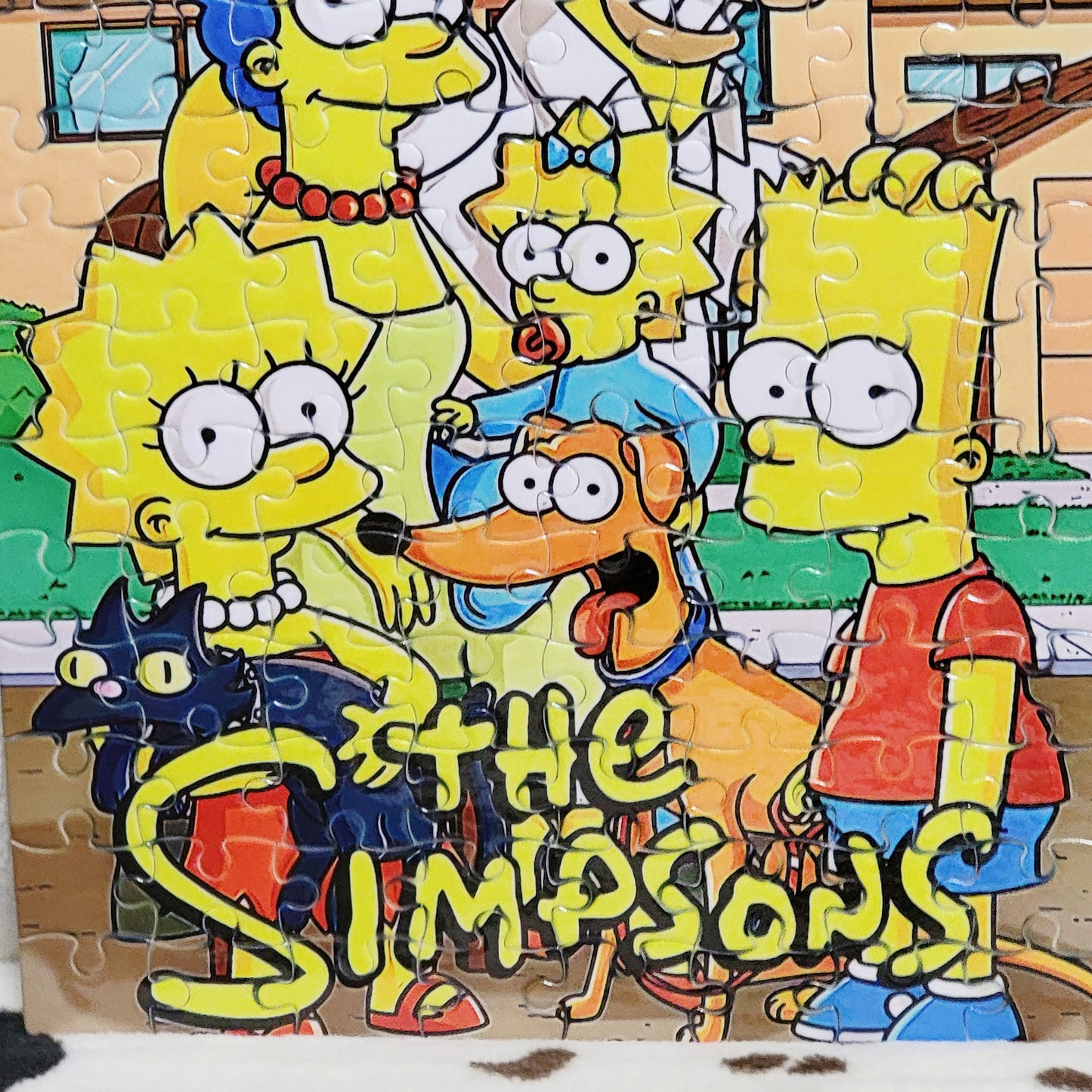 The Simpsons 120 PC Handmade Jigsaw Puzzle