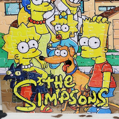 The Simpsons 120 PC Handmade Jigsaw Puzzle