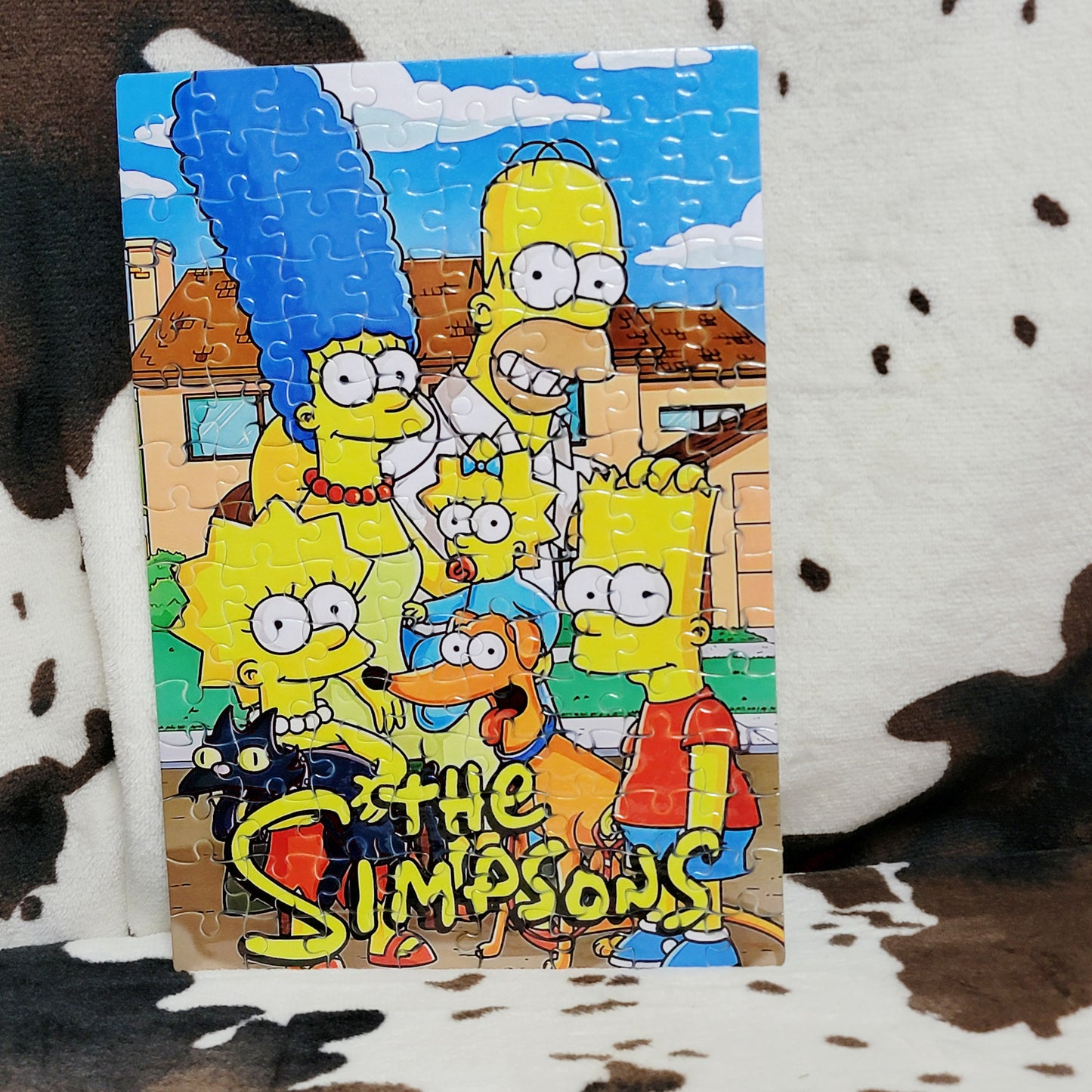 The Simpsons 120 PC Handmade Jigsaw Puzzle