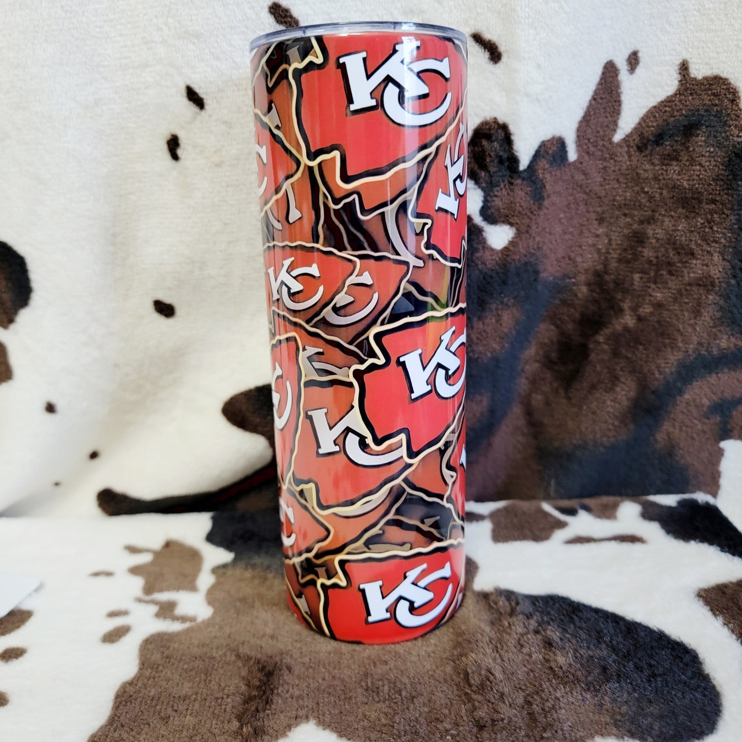 Kansas City Chiefs 20oz Skinny Tumbler
