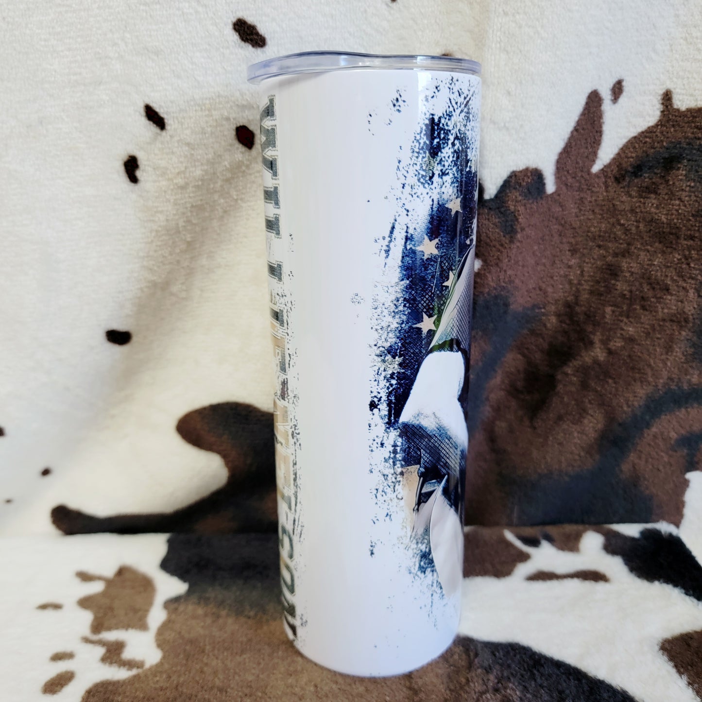 Willie Nelson Flag 20oz Skinny Tumbler