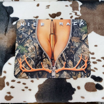 Nice Rack Camo Computer Mouse Pad