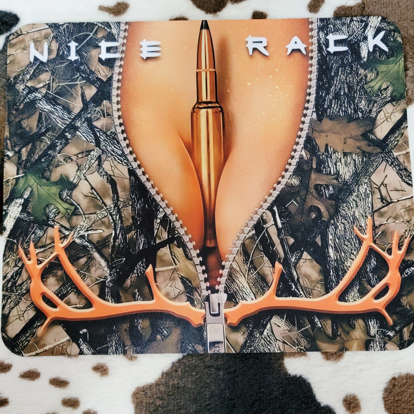 Nice Rack Camo Computer Mouse Pad