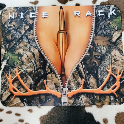 Nice Rack Camo Computer Mouse Pad
