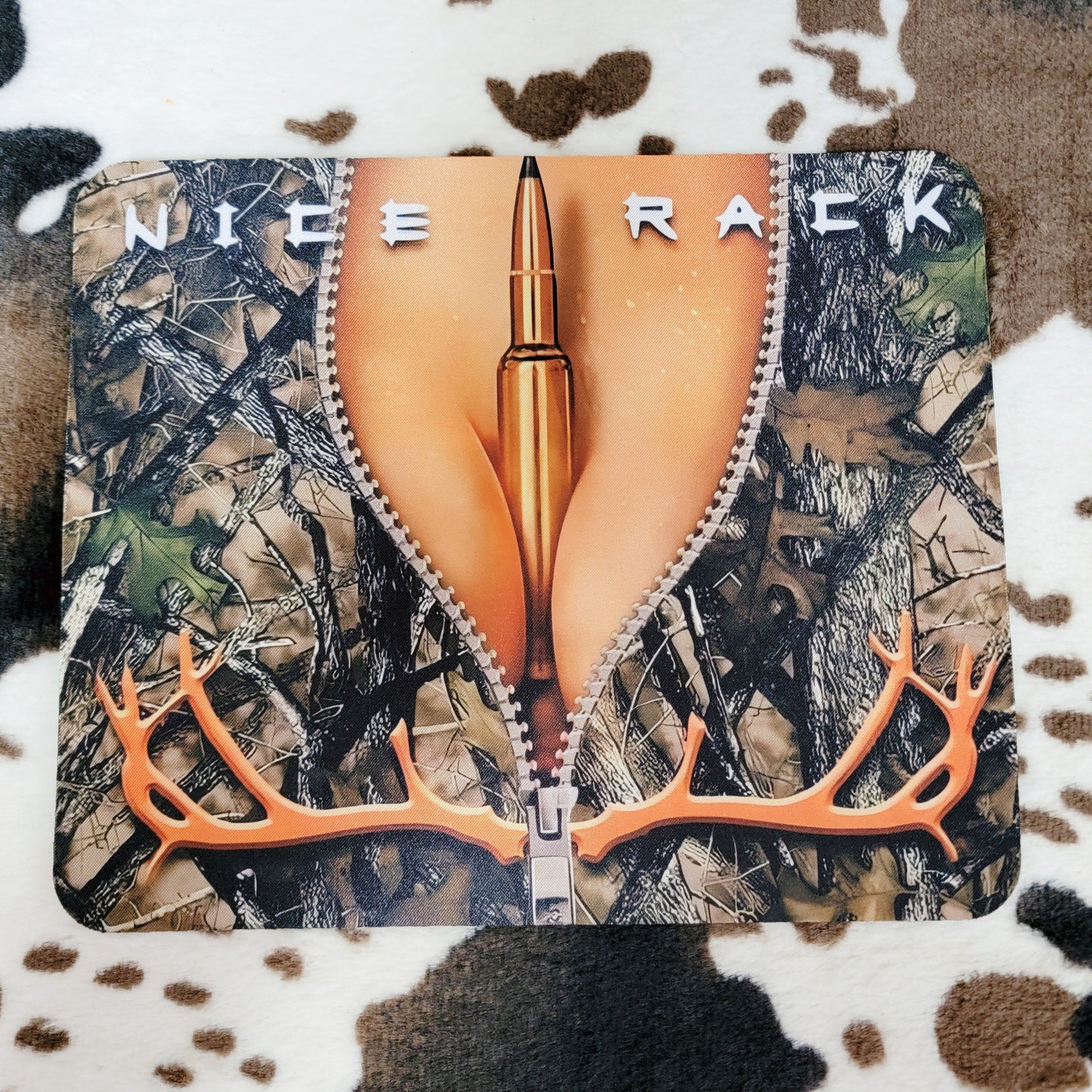 Nice Rack Camo Computer Mouse Pad