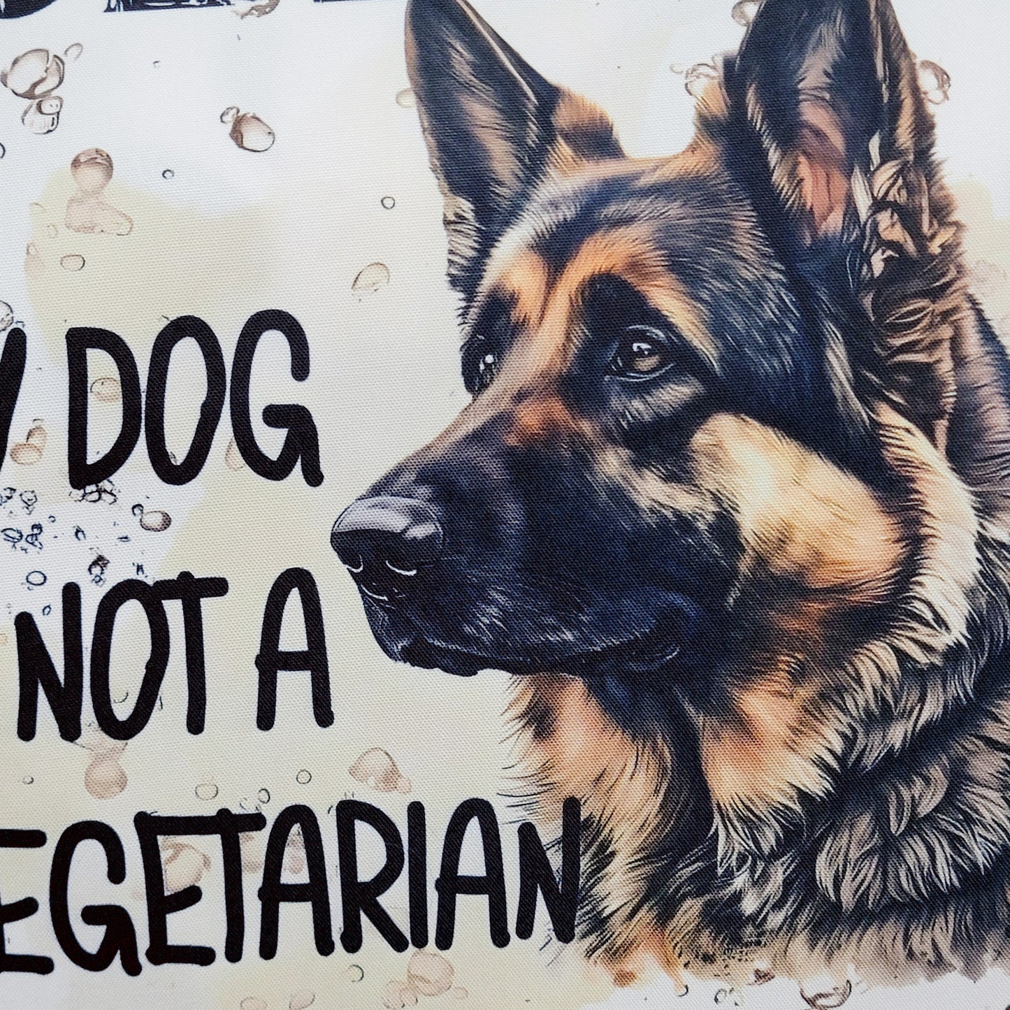 German Shepherd Beware Garden Flag 12x18 (Copy)