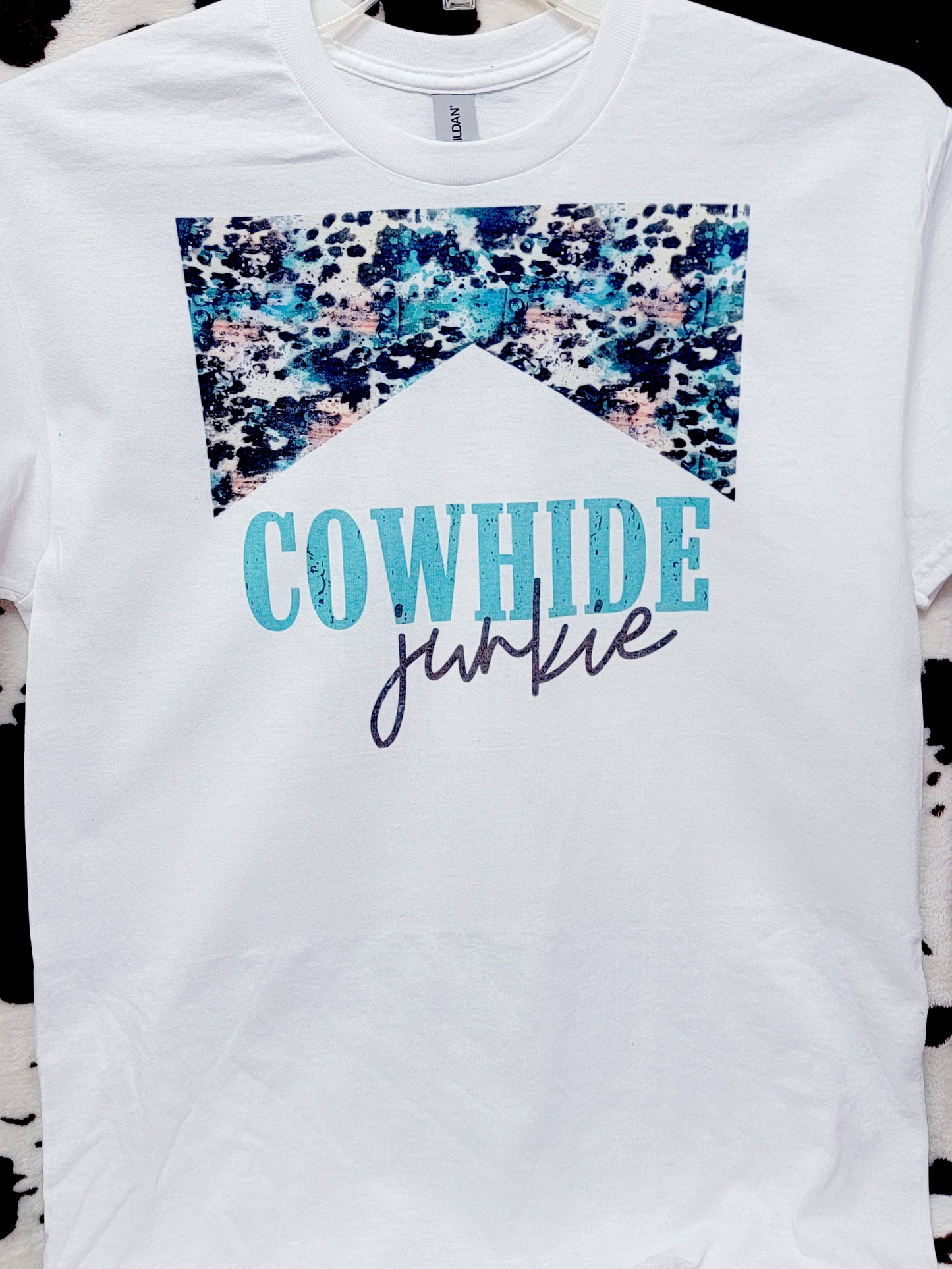 Cowhide Junkie Graphic T-Shirt