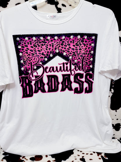 Beautiful Badass Western Graphic T-Shirt