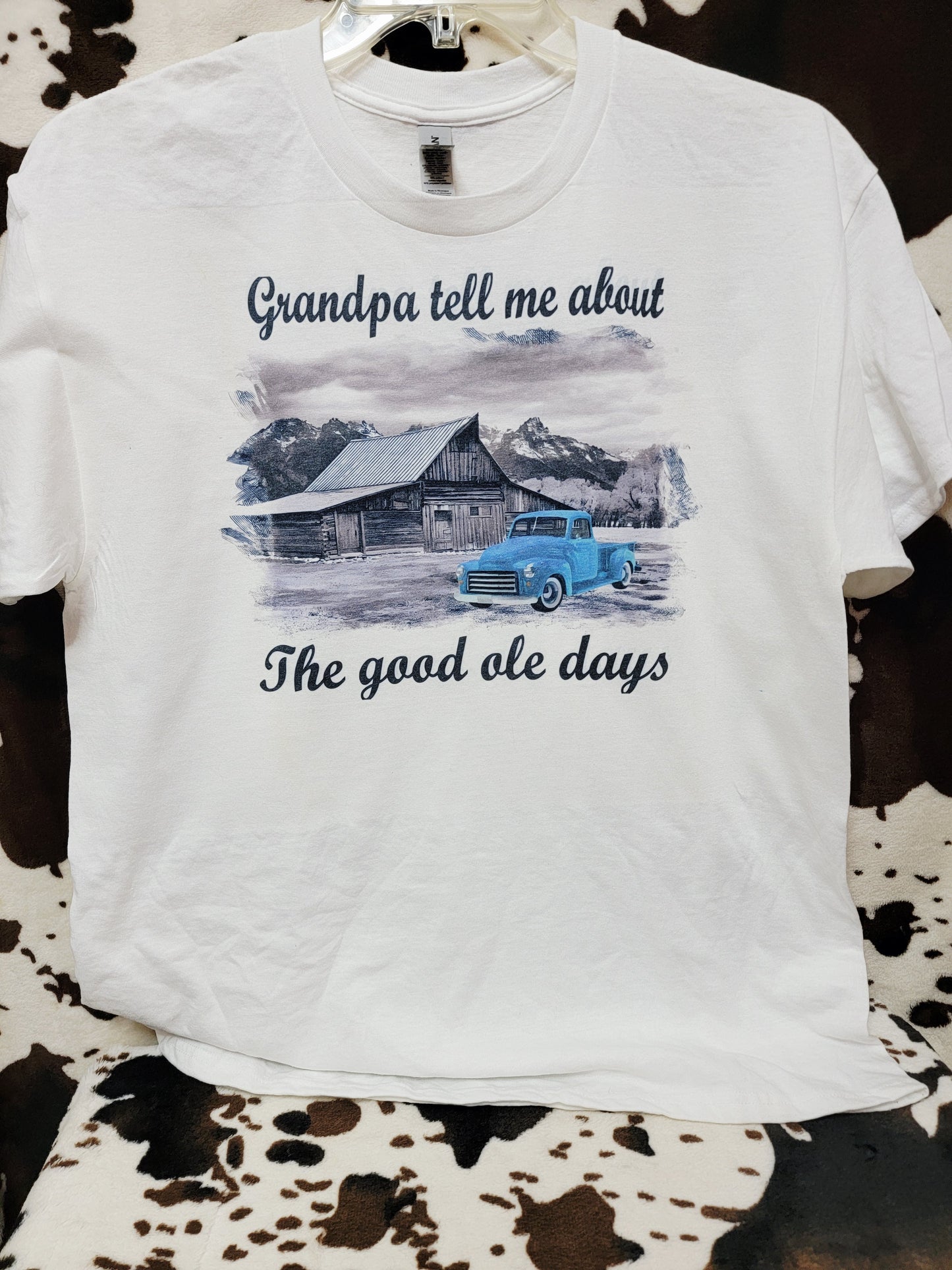 Grandpa Tell Me About The Good Ole Days Tee Shirt
