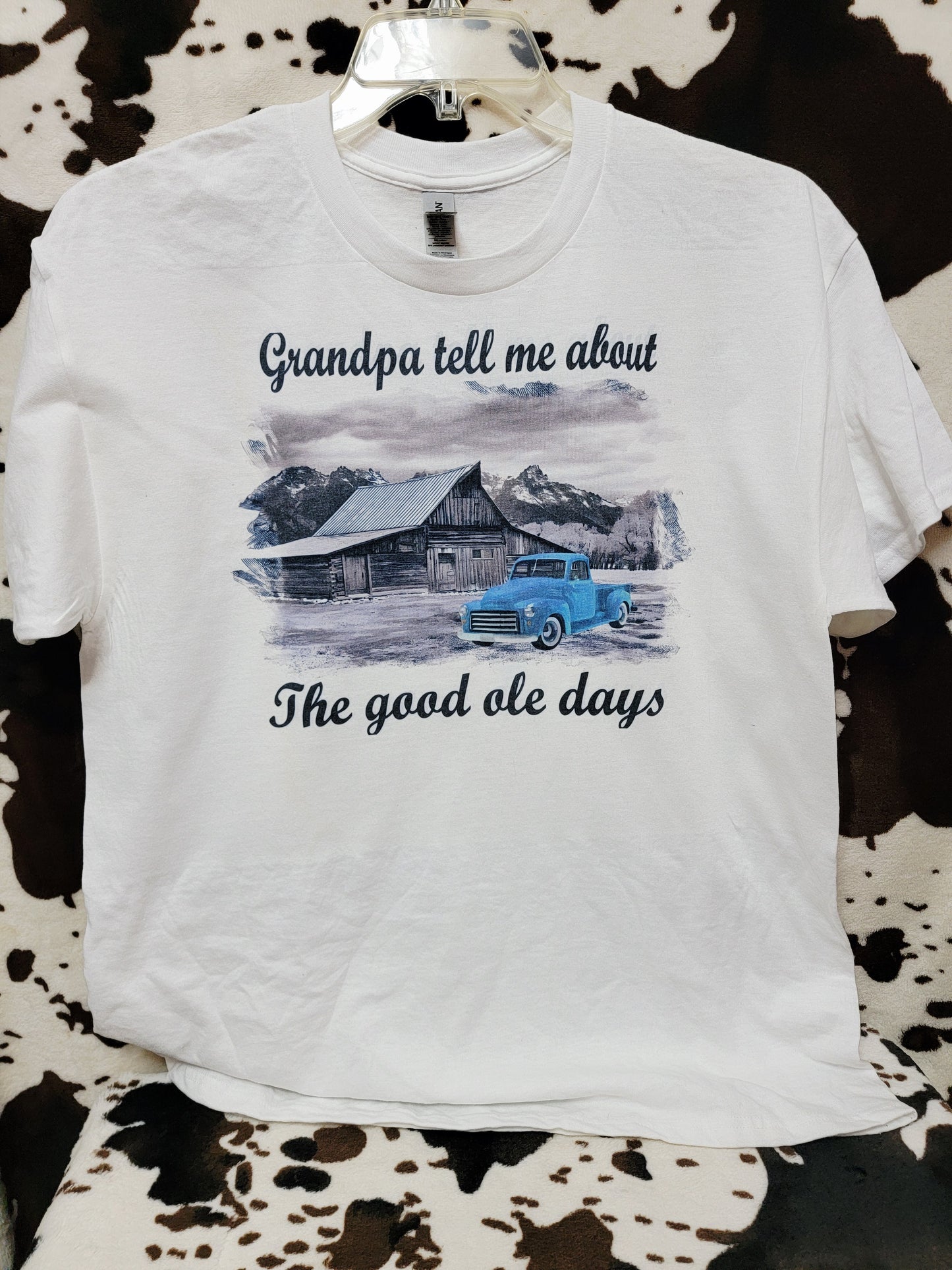 Grandpa Tell Me About The Good Ole Days Tee Shirt
