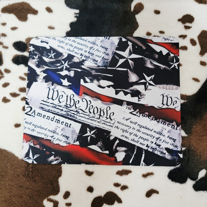 We The People Flag Mouse Pad