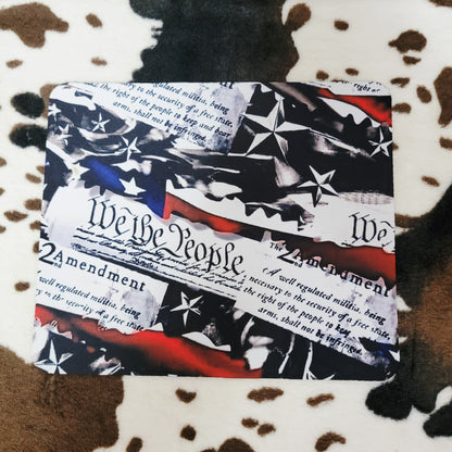 We The People Flag Mouse Pad
