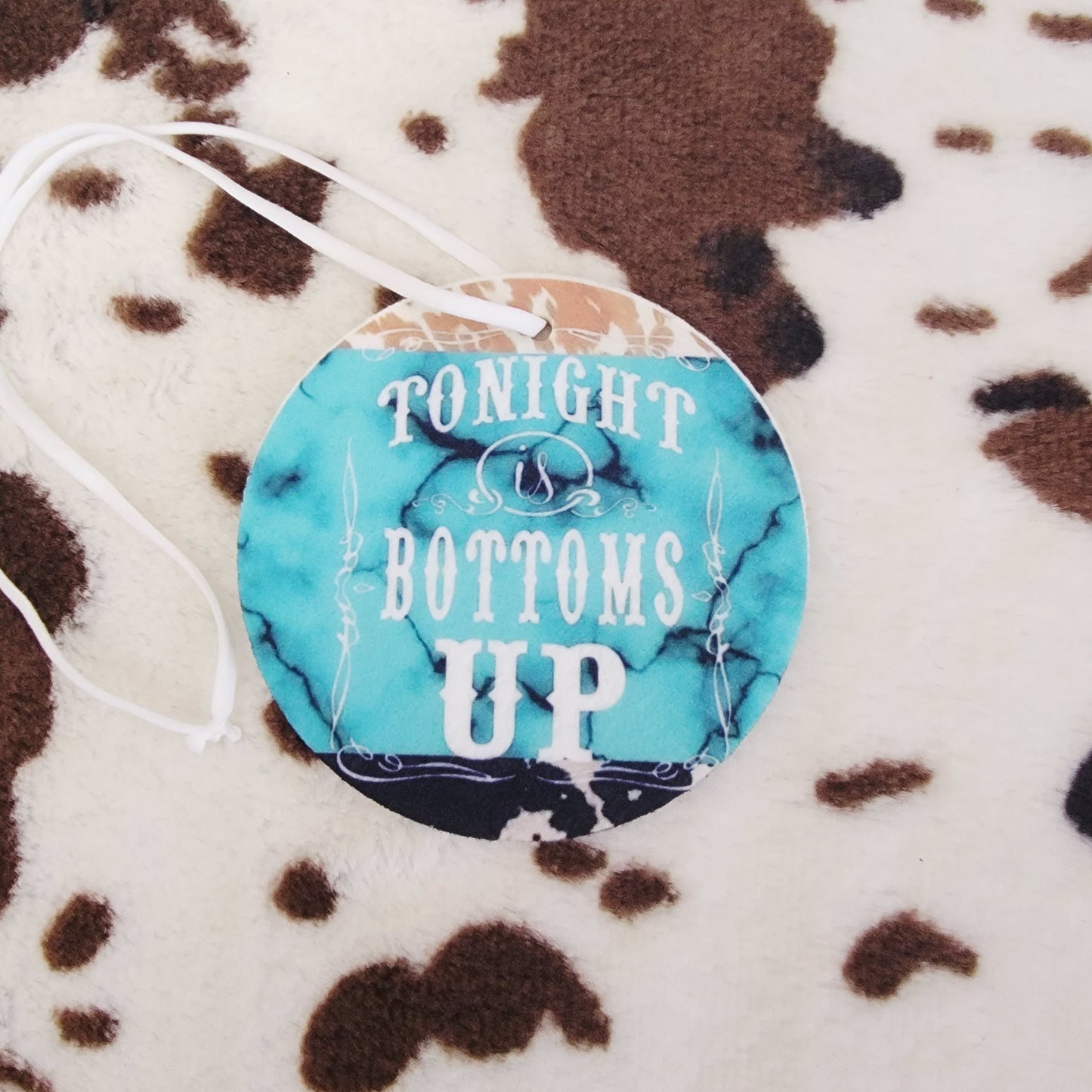 Bottoms Up Unscented Car Air Freshener
