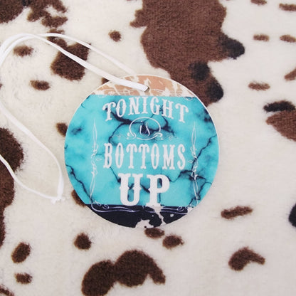 Bottoms Up Unscented Car Air Freshener