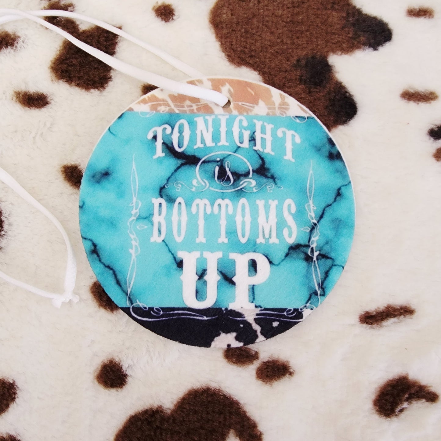 Bottoms Up Unscented Car Air Freshener