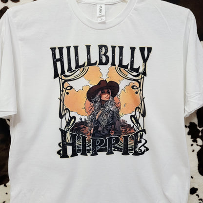 Hillbilly Hippie Western Graphic T-Shirt