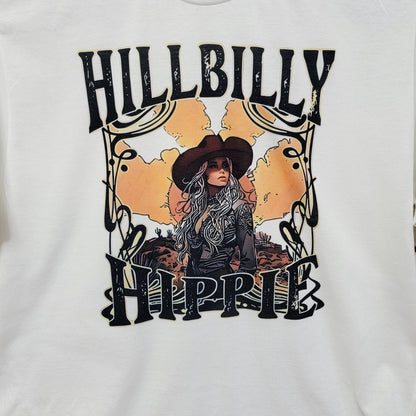 Hillbilly Hippie Western Graphic T-Shirt