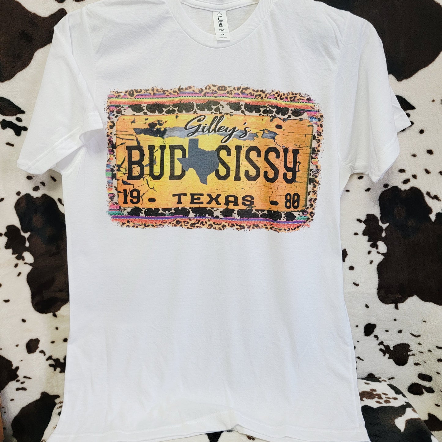 Bud and Sissy Western Graphic T-Shirt