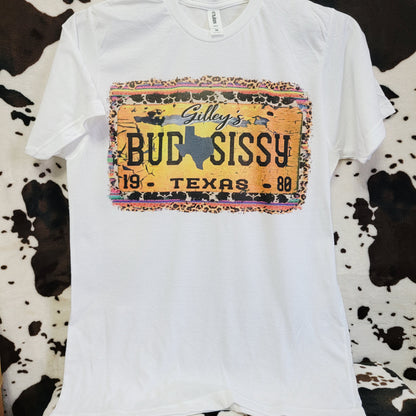 Bud and Sissy Western Graphic T-Shirt