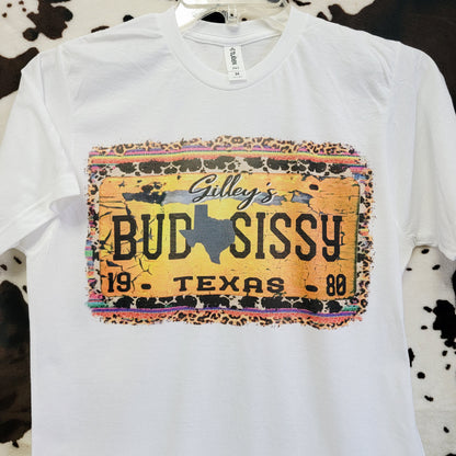 Bud and Sissy Western Graphic T-Shirt