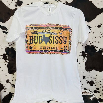 Bud and Sissy Western Graphic T-Shirt