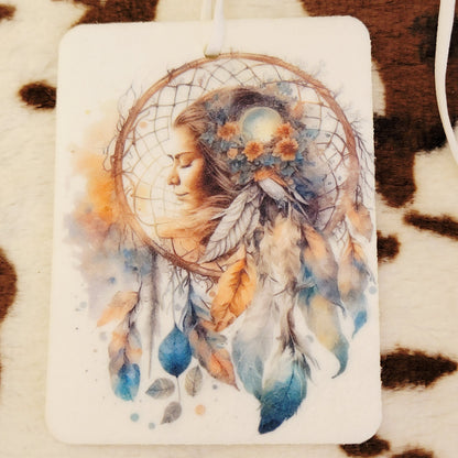 Dreamcatcher Unscented Car Air Freshener Freshie