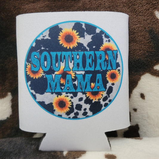 Southern Mama Sunflower Can Cooler Drink Holder Koozie