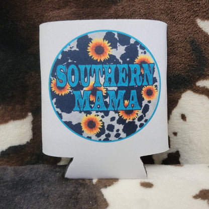 Southern Mama Sunflower Can Cooler Drink Holder Koozie