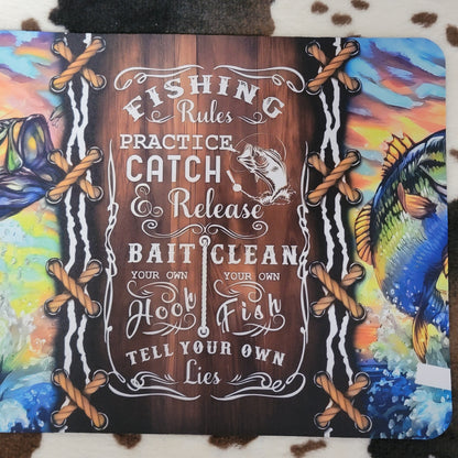 Fishing Bass Mouse Pad