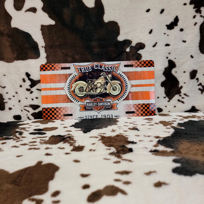 Harley Car Tag License Plate